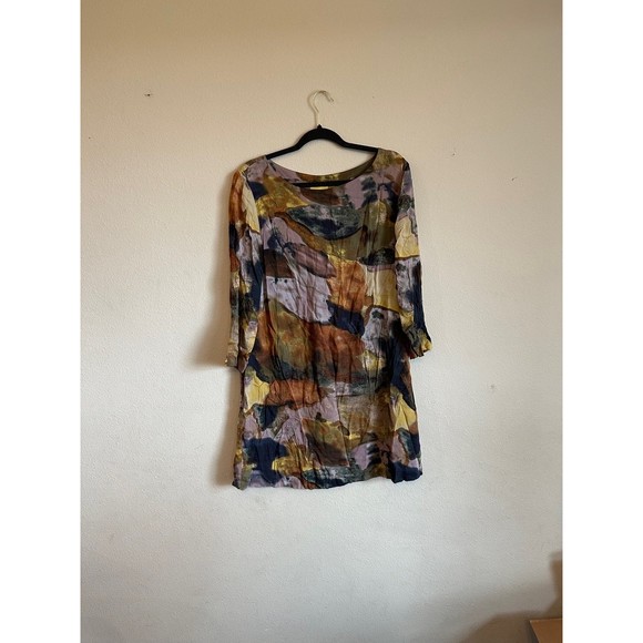 Maeve Dresses & Skirts - maeve from anthropologie watercolor print dresses multi color flowy long sleeve